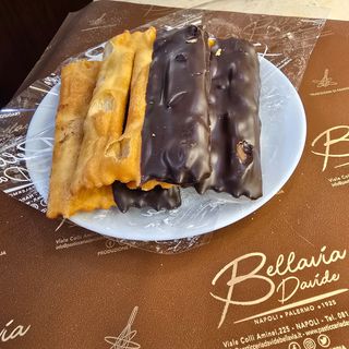 Chiacchiere al forno con cioccolato conf. gr. 350