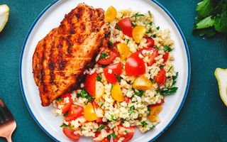 Plat Poulet Désossé مشوي علي الفحم 