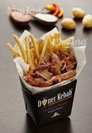 Doner Box Grande Con Sólo Carne