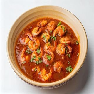 gambas con salsa picante