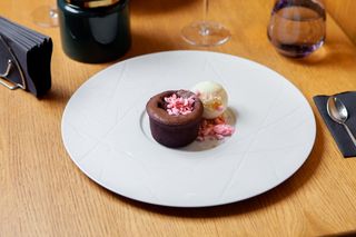 Lava cake cu inghetata