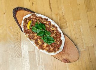 Menú Pizza Turca (30 Cm.)