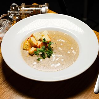 Крем-суп грибний