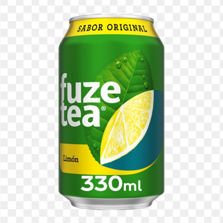 Fuze Té Negro Limón lata 330ml.