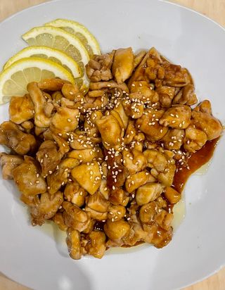 70. Pollo teriyaki