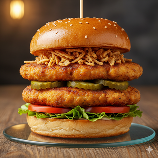 Rapid Doble Burger pollo