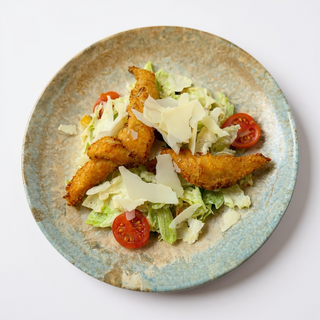 Цезар с хрупкаво пиле