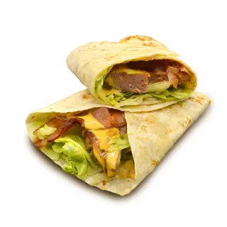 Tacos bacon cheese