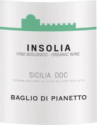 Insolia Bio baglio Di Pianetto Vino Biologico
