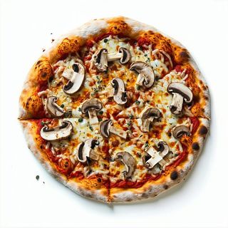 Pizza ai funghi - normale
