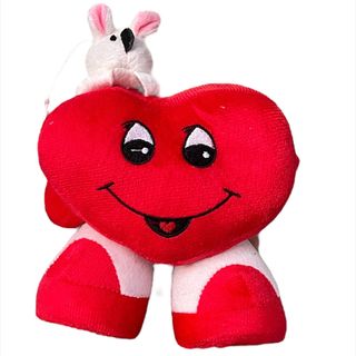 Peluche corazón ratita 