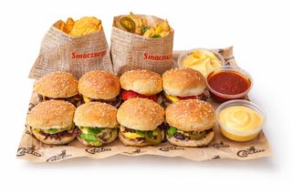 Mini Burger Fiesta Box