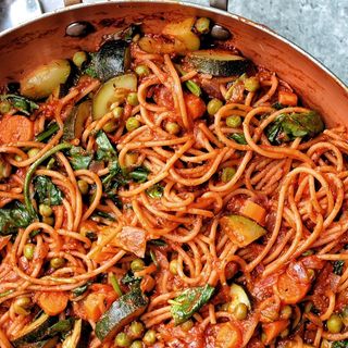Spaghetti with Vegetables