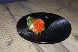 Temaki salmone