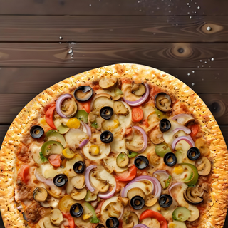 Chicken & Mushroom Pizza (NEW)