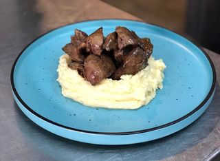 Ficăței de pui cu piure