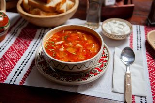 Ciorbă de văcuță cu legume