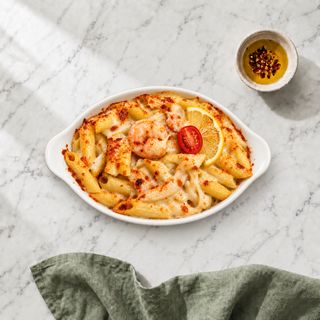 Gratins De Pâtes Aux Fruits De Mer