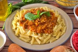 Macarrones a la boloñesa