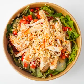 Spicy piletina s bulgur salatom