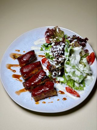 Свинні реберця BBQ 350г