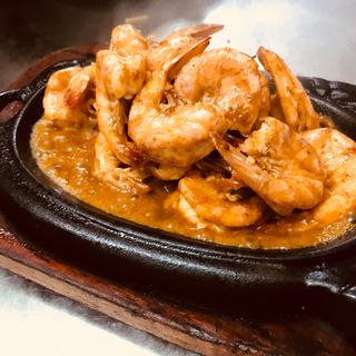 -115-Langostinos Con Ajo Y Jengibre A La Plancha China