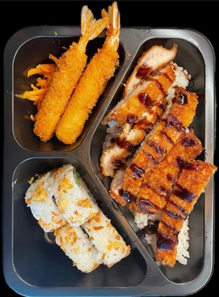 Bento kurczak w panko