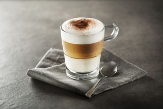 Café Descafeinado con leche