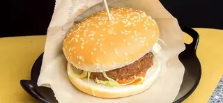 Vegan hamburger
