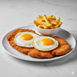 Milanesa A Caballo