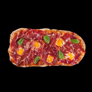 Jamón del bueno con huevo