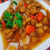 Pollo Con Salsa Agridulce