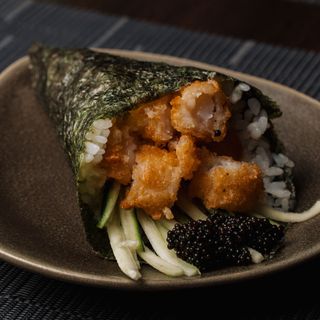 Temaki gambero in tempura