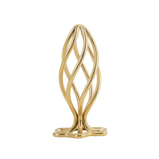 Анальна Пробка Lockink Sevanda Golden Metal Anal Plug S 04483