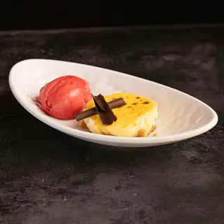 La tarta de queso sin helado