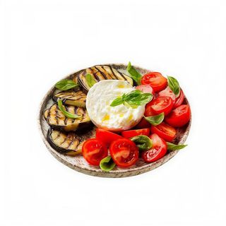 Burrata pugliese e verdure