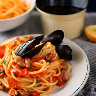 Spaghete cu fructe de mare 500g