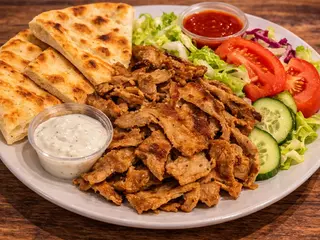 Piatto Kebab e Pane