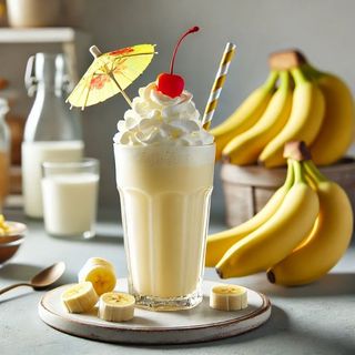 Banana milkshake 