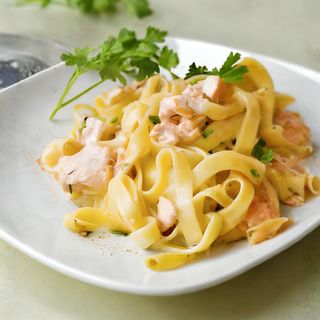 Tagliatelle au saumon