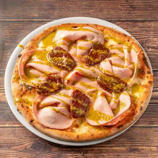 Pizza Mortadella E Pistacchio