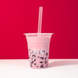 Strawberry Sakura Bubble Tea