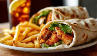 Menú durum kebab (2 uds.)