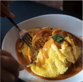 Omurice de Vegetais