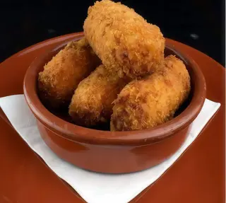 Croquetas de jamón  (4 uds.)