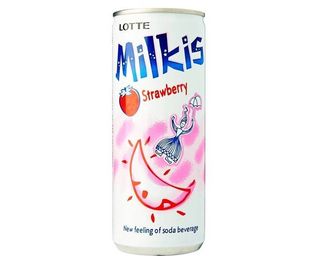 Milkis truskawkowy 250ml