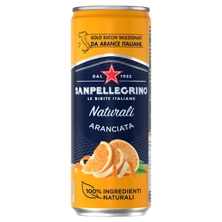 Aranciata san pellegrino - lattina 33cl