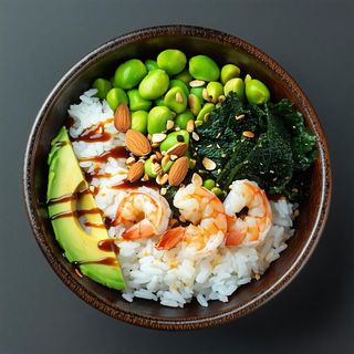 135 Poke gamberi cotto