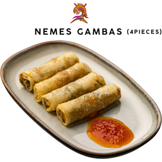 Nems Gambas 4 pieces  