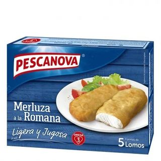 Lomos De Merluza A La Romana Pescanova 325 Gr.